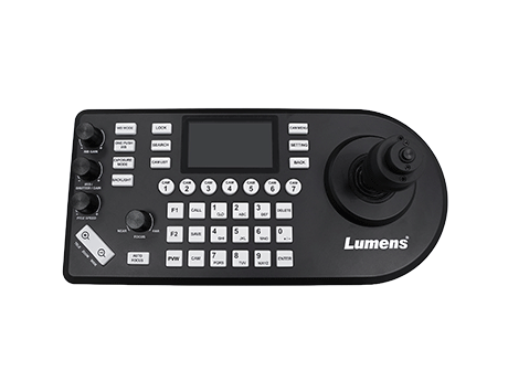 Lumens Contrôleur de caméra IP avec écran LCD 3" avec NDI