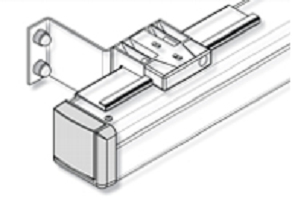 Da-Lite Accessoires de montage : Kit d'extension pour étrier 20 cm (White)