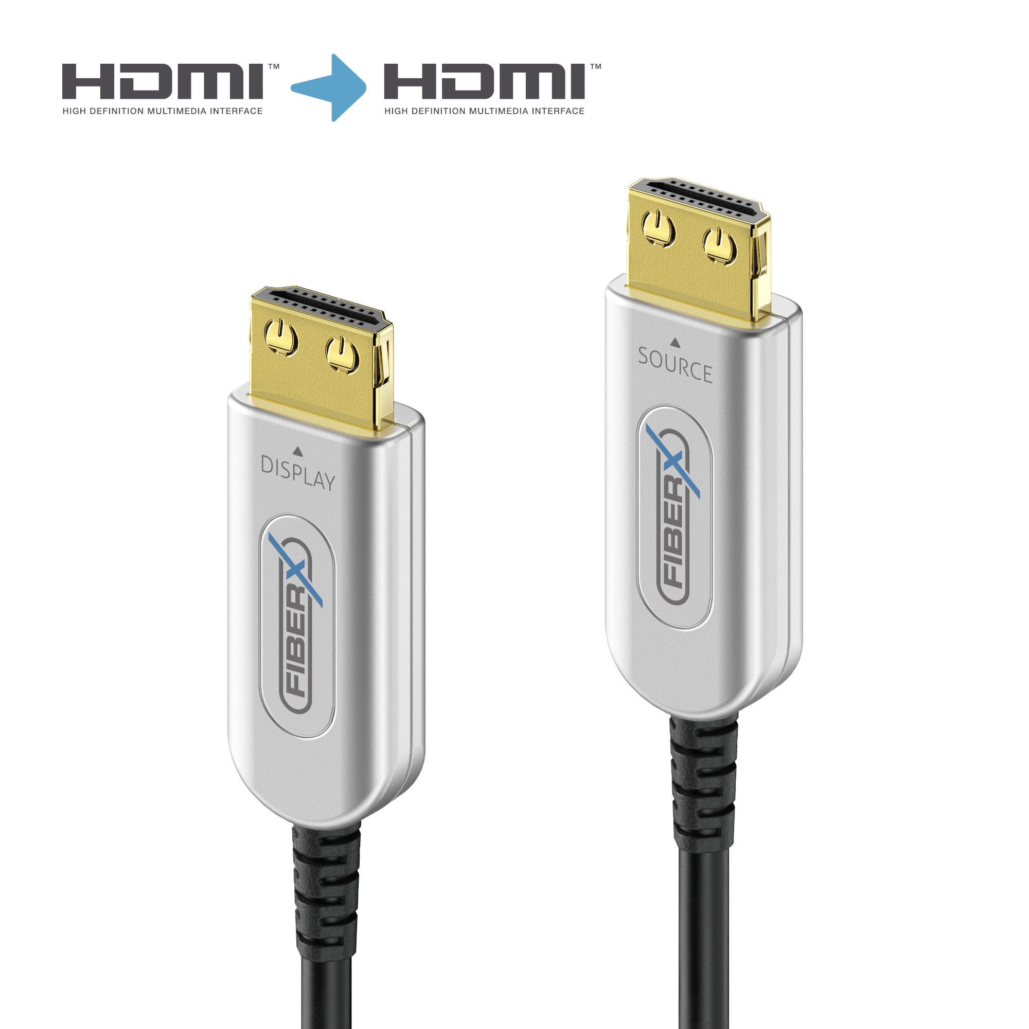 FiberX - HDMI 4K Glasfaser Kabel