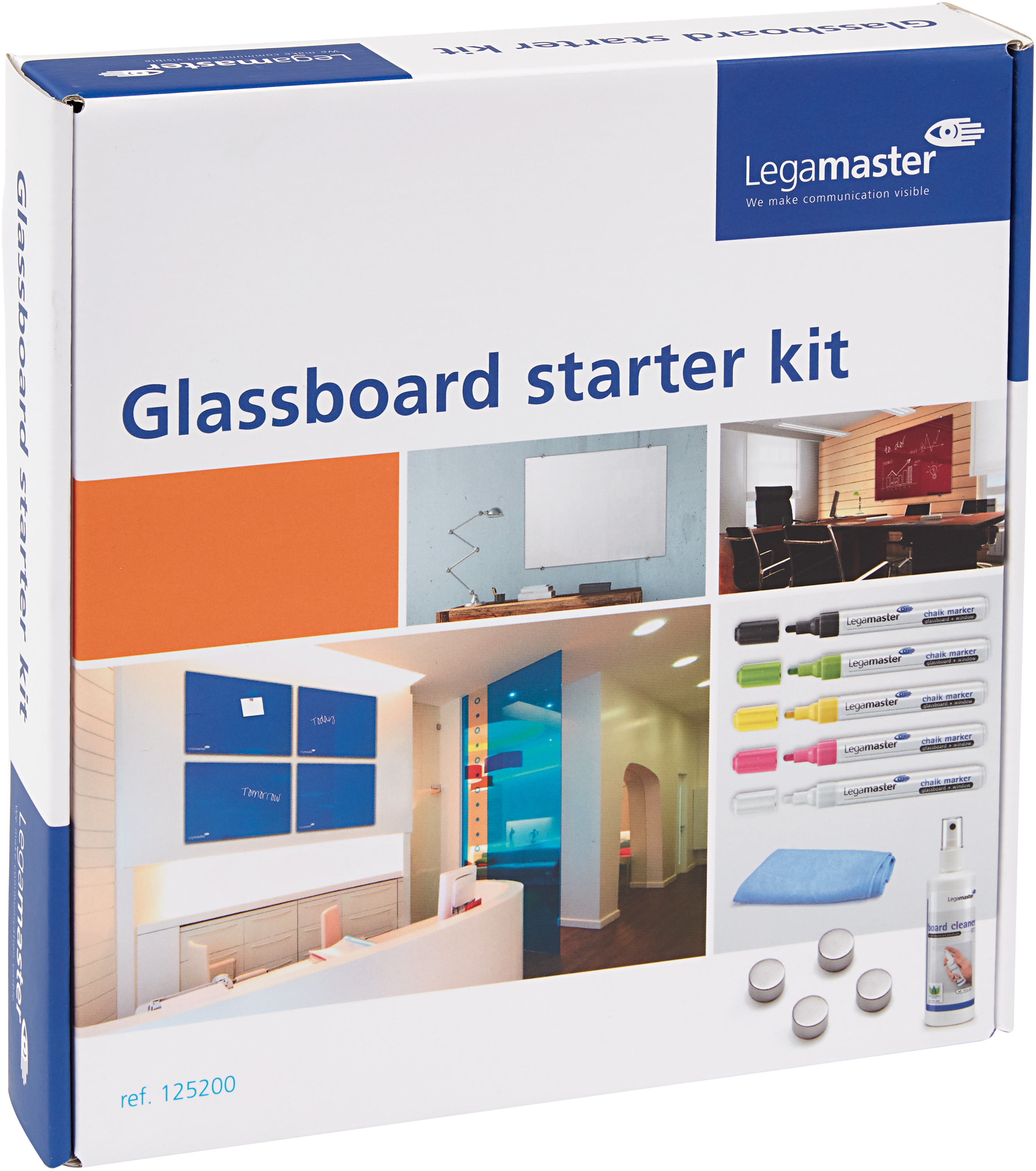 Legamaster Glasboard Starter Set 11-tlg.