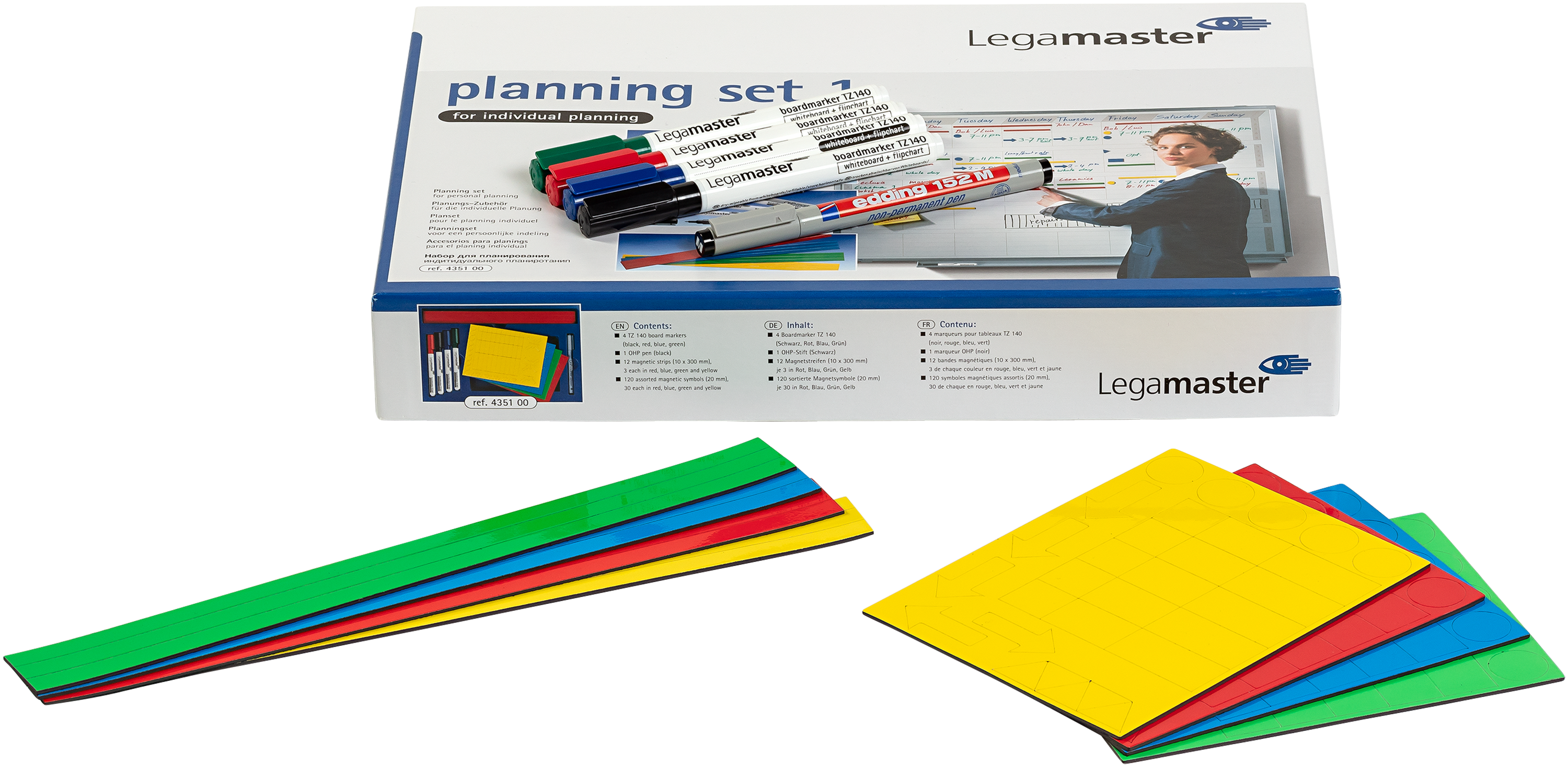 Legamaster Planungsset 1 für individuelle Planung