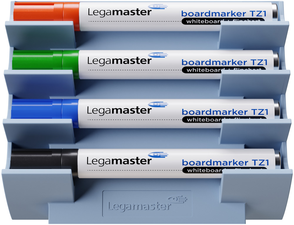 Legamaster Porte-marqueurs pour tableau blanc Legamaster Soft Blue