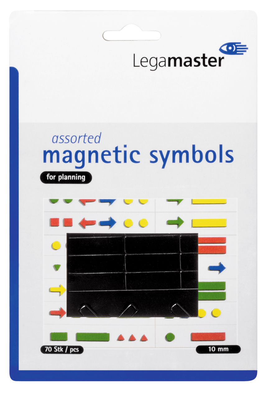 Legamaster Magnetsymbole sortiert