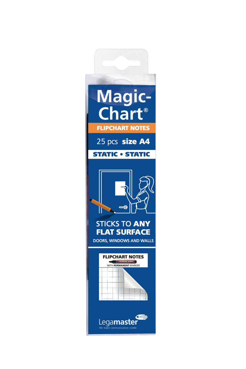 Legamaster Magic-Chart notes Flipchart Folie