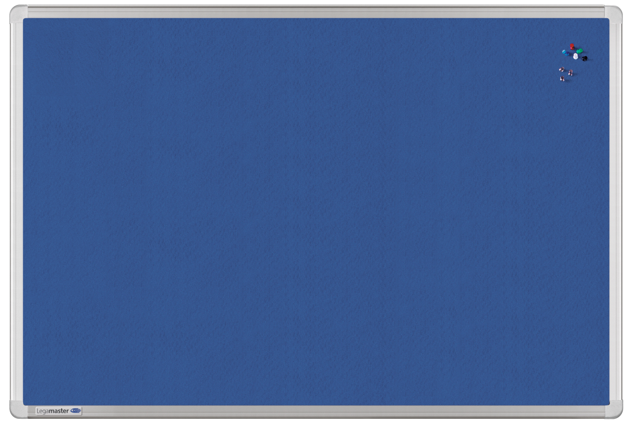 Legamaster UNIVERSAL Pinboard Textil 100x150cm blau