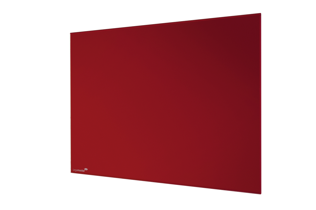 Legamaster tableau en verre 40x60cm rouge