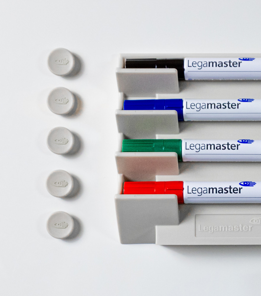 Legamaster Magnet 20mm Soft Taupe 10St.
