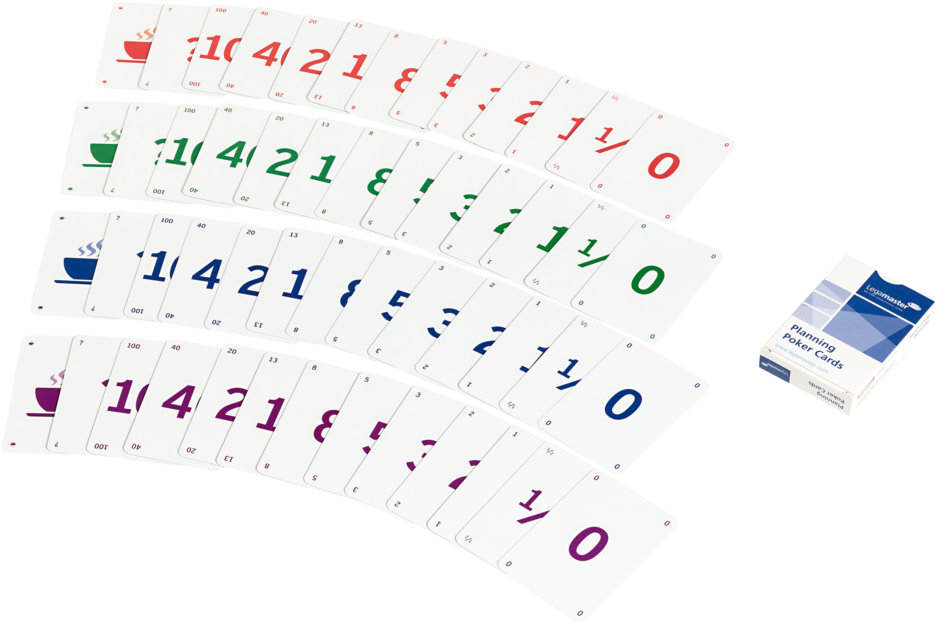 Legamaster Planning Poker Karten 52St.