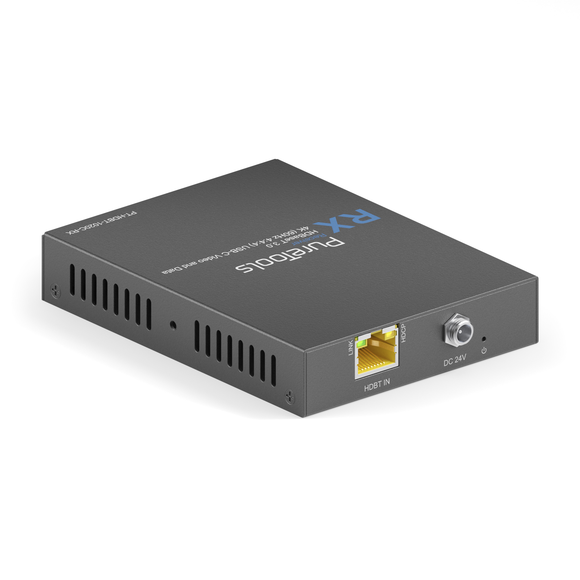 PureTools - Récepteur HDBaseT USB-C - HDBaseT 3.0 - 4K