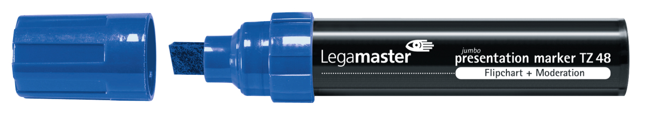 Legamaster TZ48 Präsentationsmarker jumbo blau