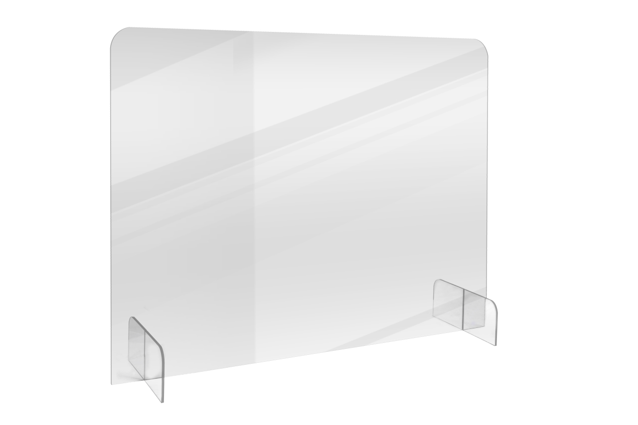 Legamaster BASIC Schreibtisch-Trennwand 70x85cm transparent
