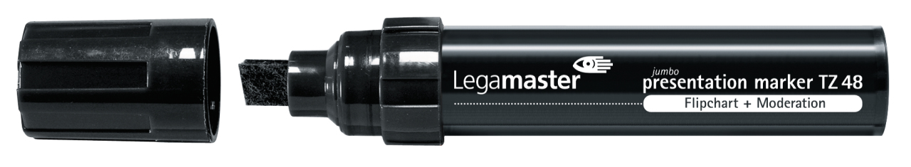 Legamaster TZ48 marqueur permanent jumbo noir